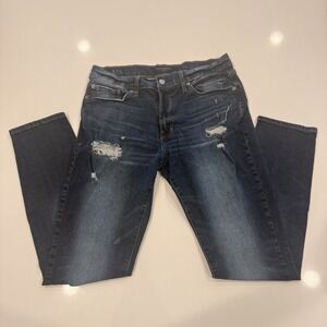 Lucky Brand Jeans Mens 31x32 Blue‎ 411 Athletic Taper Fit Stretch Denim Pants